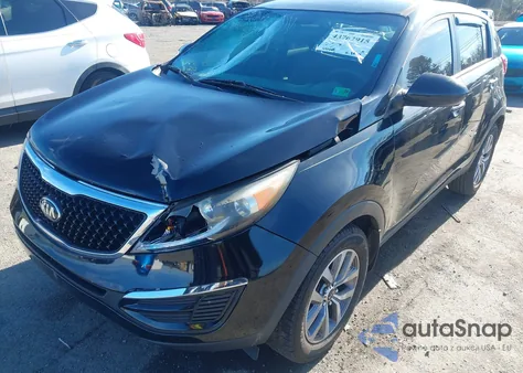 2016 Kia Sportage Lx из США, поврежденный, VIN KNDPB3AC2G7850376